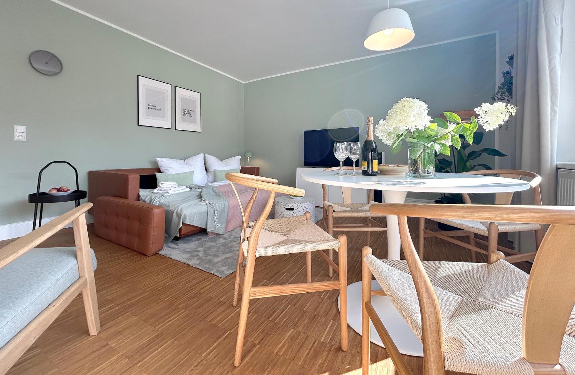 Neues Trendy Appartement In ฮันโนเวอร์ ภายนอก รูปภาพ