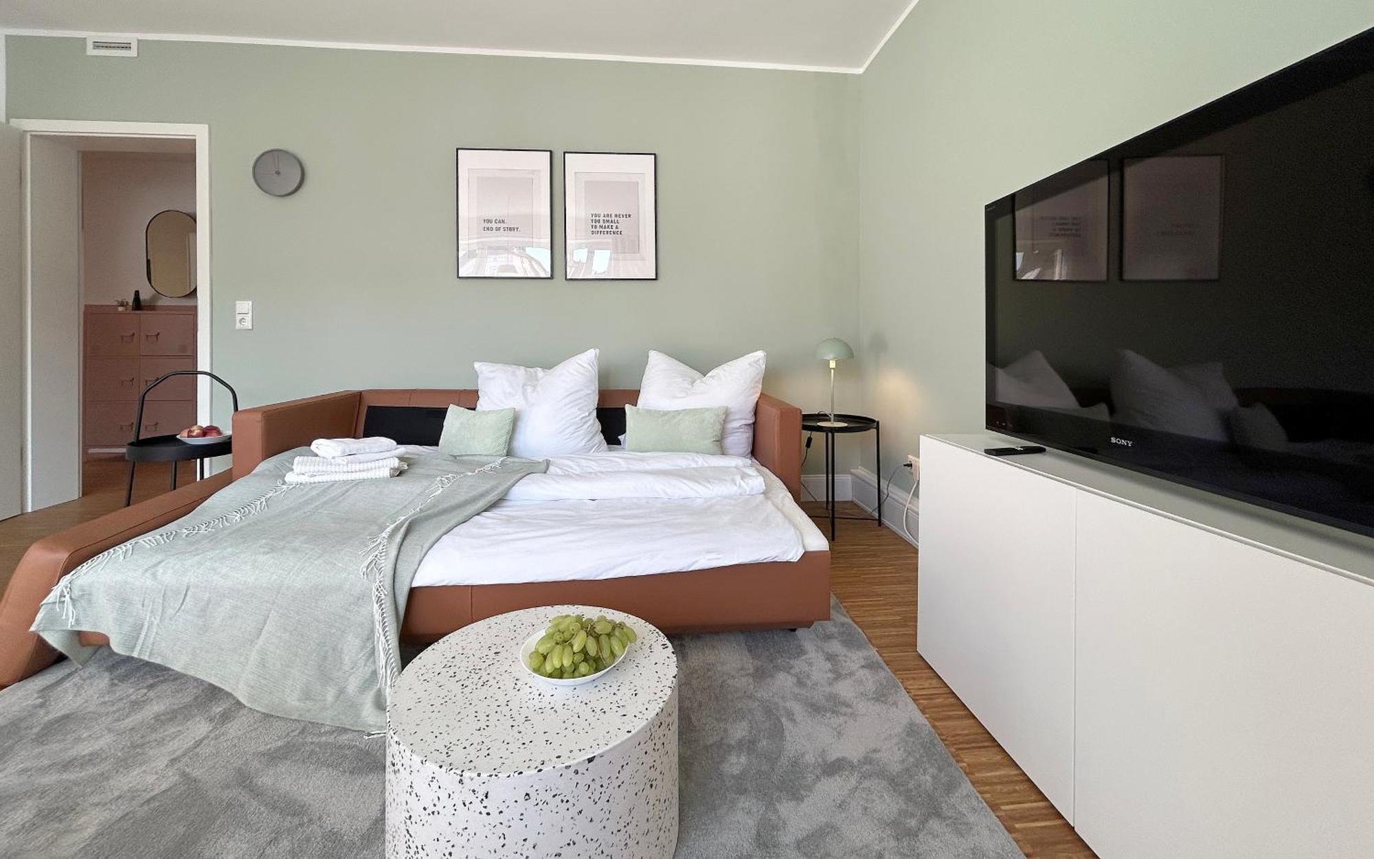 Neues Trendy Appartement In ฮันโนเวอร์ ภายนอก รูปภาพ