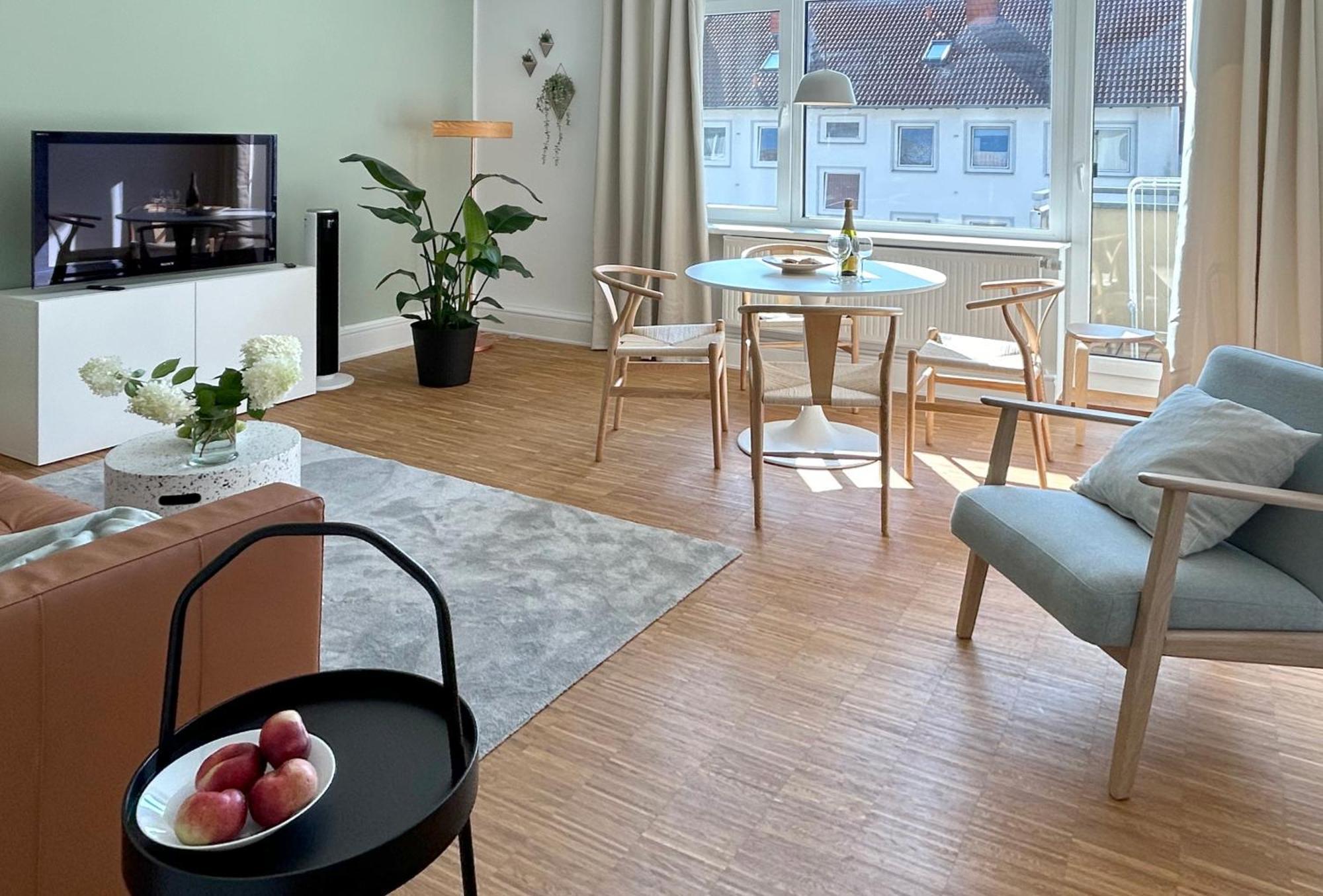 Neues Trendy Appartement In ฮันโนเวอร์ ภายนอก รูปภาพ