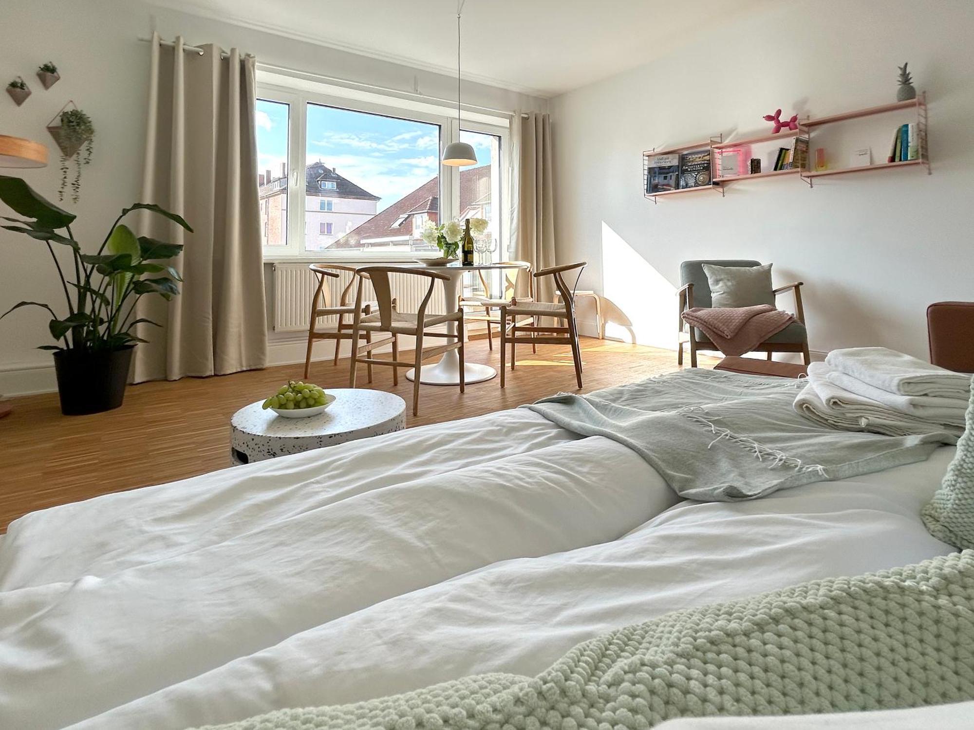 Neues Trendy Appartement In ฮันโนเวอร์ ภายนอก รูปภาพ