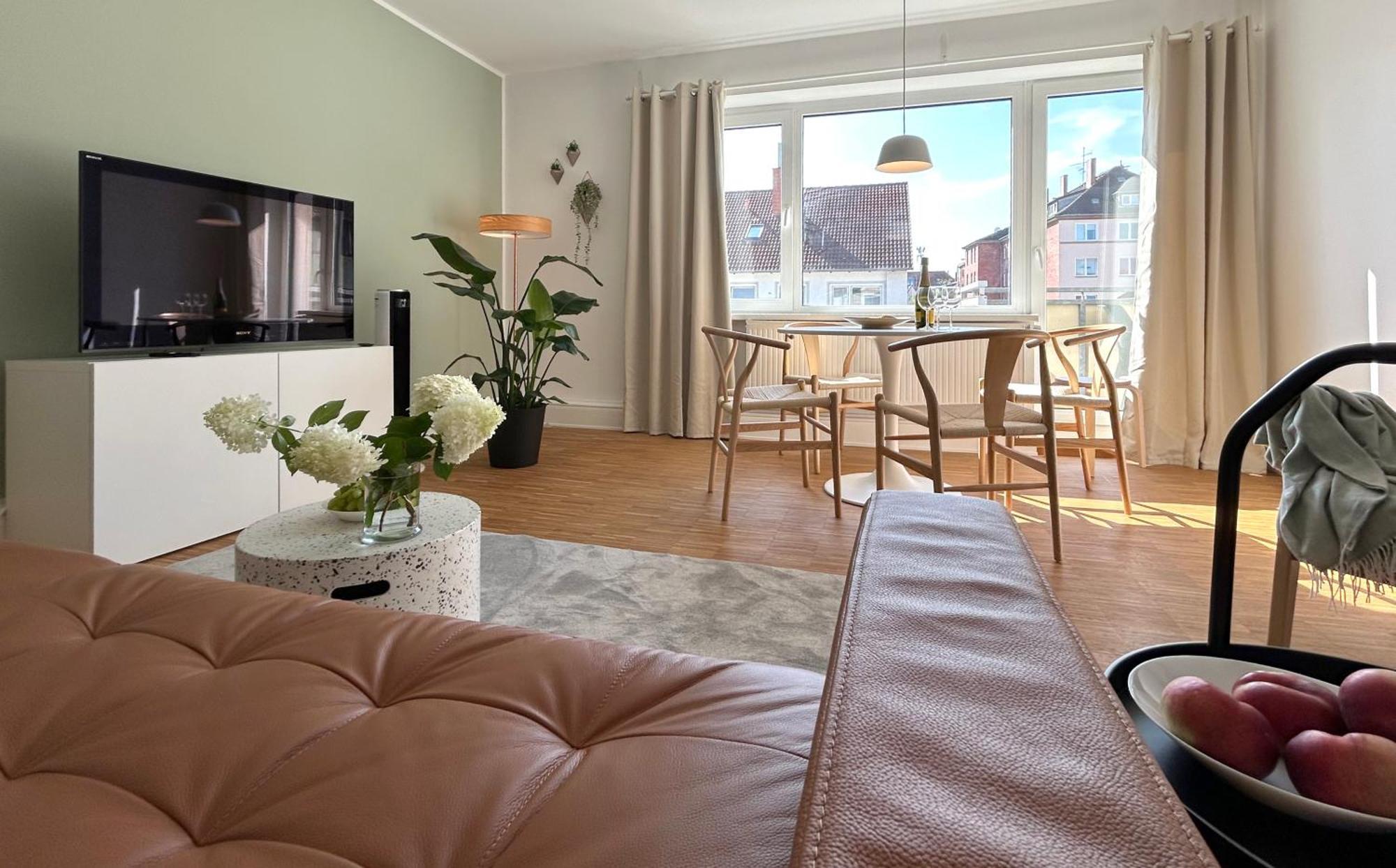 Neues Trendy Appartement In ฮันโนเวอร์ ภายนอก รูปภาพ