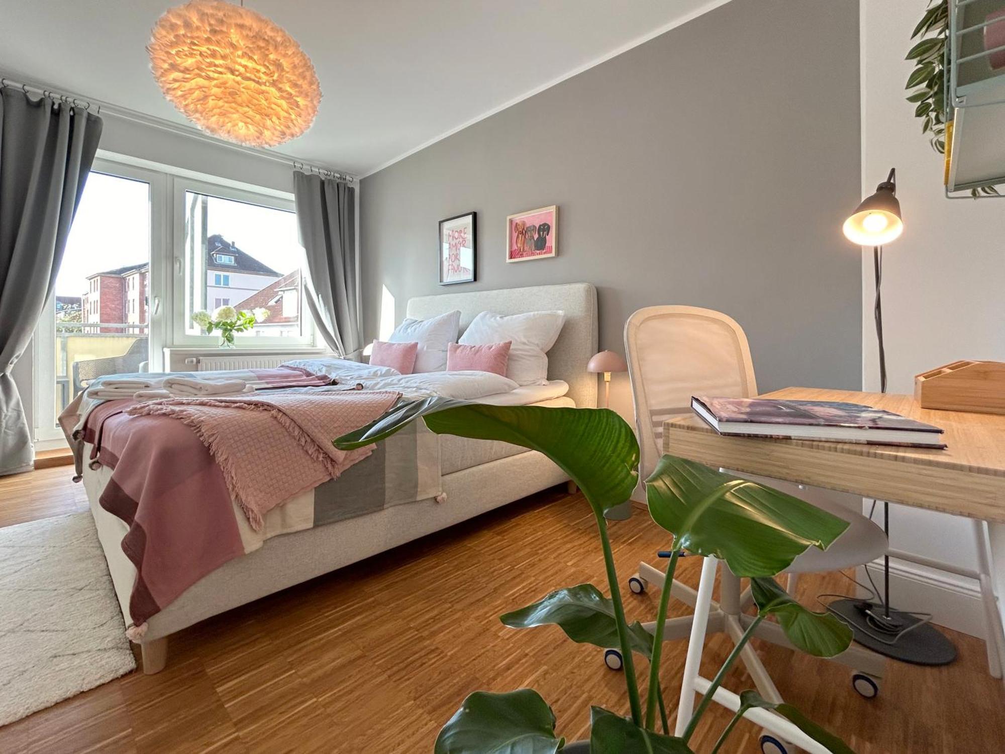 Neues Trendy Appartement In ฮันโนเวอร์ ภายนอก รูปภาพ